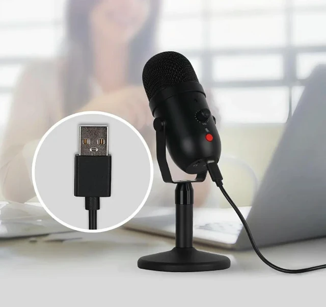 Main image of USB Microphone Professional Condenser Microphones For PC Computer Laptop Recording Studio Singing Gaming Streaming