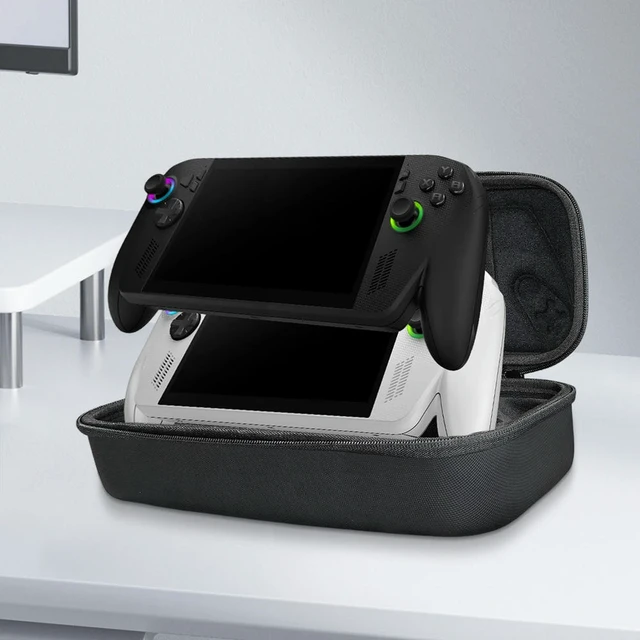 Alt view image 2 of 3 - For ROG Ally Game Console Case Waterproof Hard Protective Carry Case Console Protective Handbag Gaming Accessories