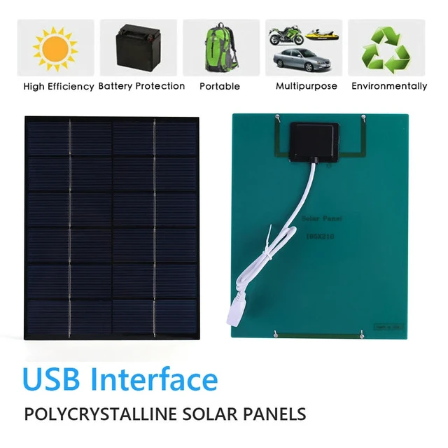 Alt view image 2 of 6 - 7W 6V Solar Panel with 8in USB Exhaust Fan Pet Poultry Fan Ventilator for Home/Office/Outdoor Travel Camping/Pet House