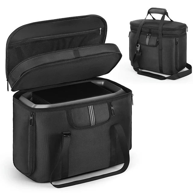 Alt view image 3 of 3 - Protective Bag for Solar Generator Delta 2 Power Station Bag with Shoulder Strap and Handle for Ecoflow Delta 3 Plus