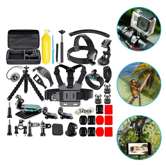 Alt view image 2 of 6 - Adjustable Mobile Phone Chest Strap Harness Mount with Clip Action Camera Accessory Kit Mobile Houlder for Home/Outdoor