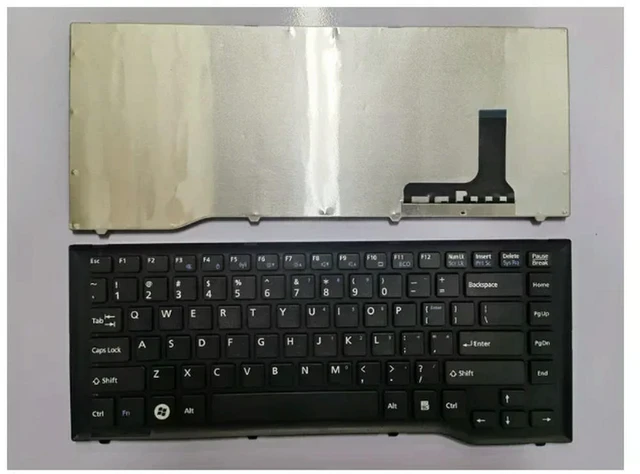 Alt view image 3 of 6 - Laptop Keyboard for fujitsu LH532 LH522 LH532A LH532B LH532C US Layout