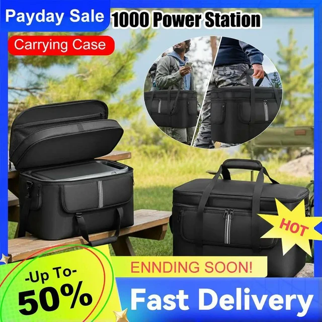 Main image of Carrying Case for Power 1000 Power Station Bag Travel Carrying Bag Travel Bag with Shoulder Strap & Handle