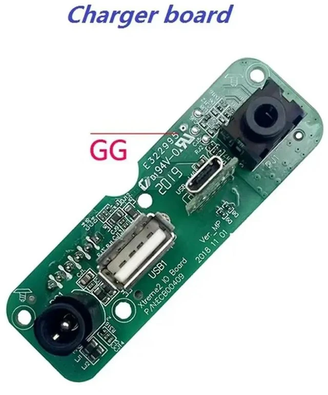 Alt view image 2 of 6 - Board For Xtreme2 GG Version Bluetooth Speaker Replacement Xtreme2 Charging Port Board Spare Parts
