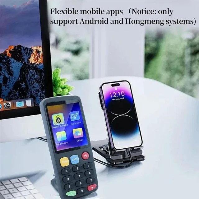 Alt view image 2 of 4 - RFID Writer X7 RFID Copier Frequency Card Reader ID IC Elevator Card RFID Reader Writer For Access Control System