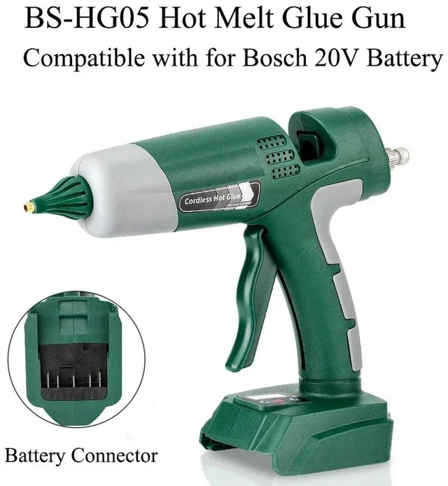 Main image of Rechargeable Glue Gun Household DIY Repair Tool Electric Hot Melt Glue Machine for Bosch 18V Li-ion with 11mm Glue Stick