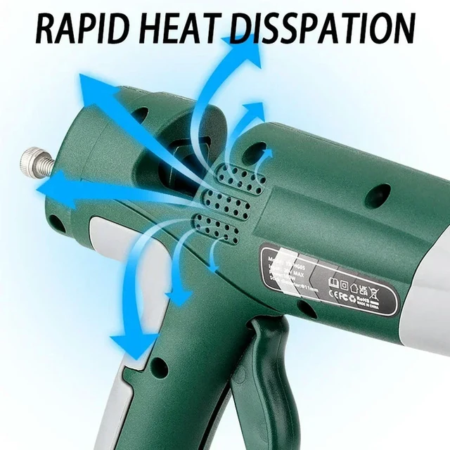 Alt view image 3 of 3 - Rechargeable Glue Gun Household DIY Repair Tool Electric Hot Melt Glue Machine for Bosch 18V Li-ion with 11mm Glue Stick