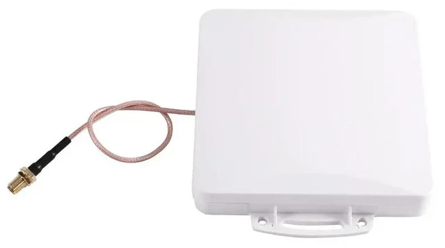 Alt view image 2 of 3 - SMA Female Connector UHF RFID Antenna Linear 5Dbi Small Size For Forklift Shelves For Asset Inventory Tracking Management