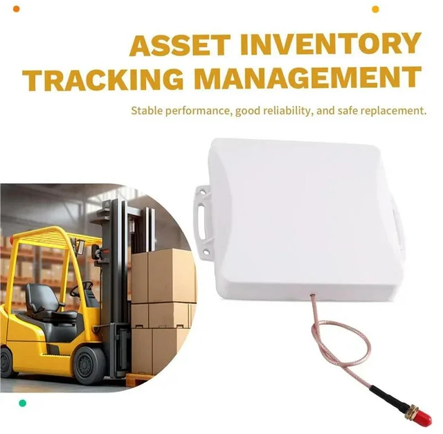 Alt view image 3 of 3 - SMA Female Connector UHF RFID Antenna Linear 5Dbi Small Size For Forklift Shelves For Asset Inventory Tracking Management