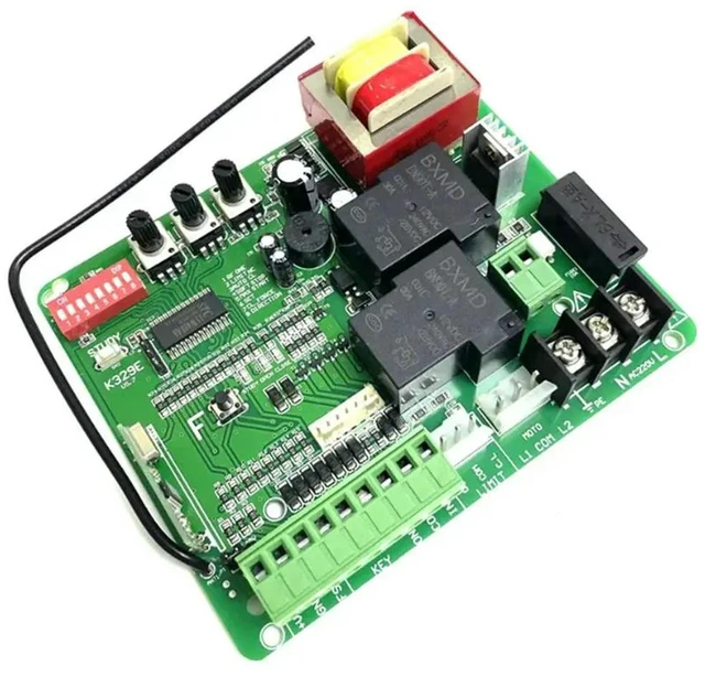 Main image of T329E Soft Start For Only Magnetic Limit Switch NO Sliding Gate Opener Motor Control Board Electronic Card Controller