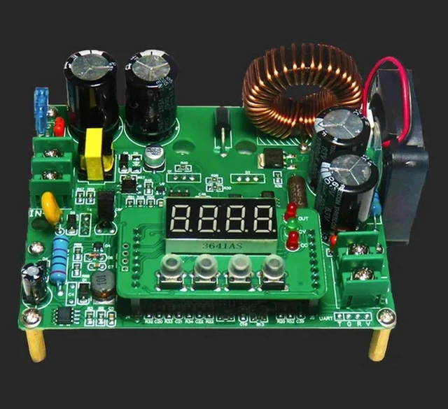 Main image of DKP6012 Adjustable Step-Down Module Digital Display DC-DC Large Power Board Modules Lithium Charger Regulator Lithium Charger