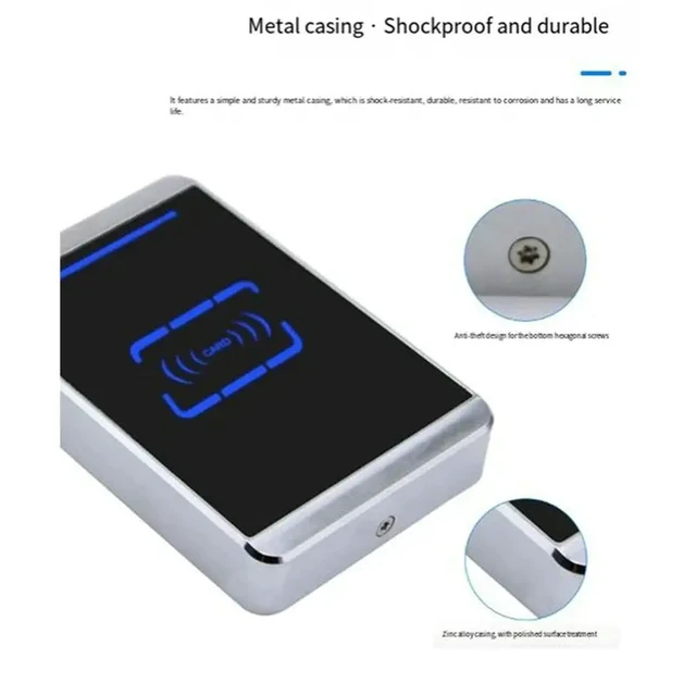 Alt view image 2 of 6 - MF 13.56Mhz Card l Waterproof Access Control System 10, 000 User Management RFID Card