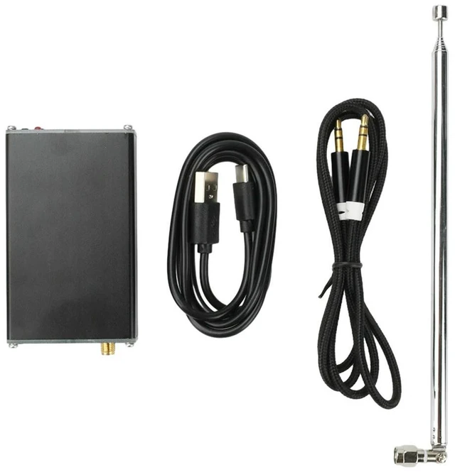 Main image of 76-108Mhz FM Transmitter 0.5W Digital Display FM Transmitter Stereo 2000 Meter Signal Generator RF Module USB Type C