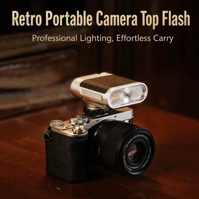 Alt view image 3 of 6 - Photography Speedlight Flashs For Vintage Z1 S1/S2 Optical Trigger Type-C Fast Charging for DSLR & Mirrorless Cameras