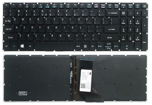 Main image of Laptop Keyboard for E5-573 573G 573T 532G G-557U F5-573E5-575G Backlit US Layout