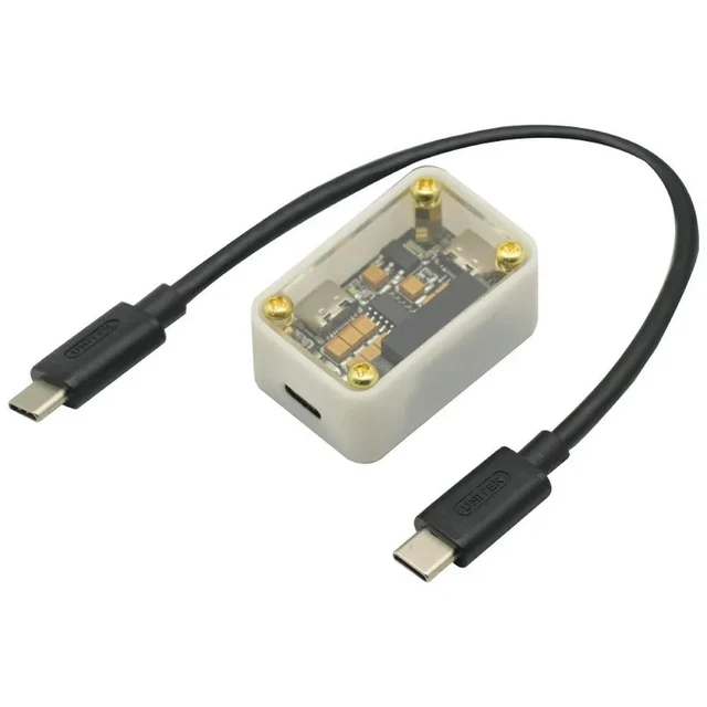 Alt view image 3 of 3 - Type-C Isolation Filter 480M Rate 1500v Voltage Isolation Ground Isolation for Digital Broadcast Decoding Amplifier Sound Card