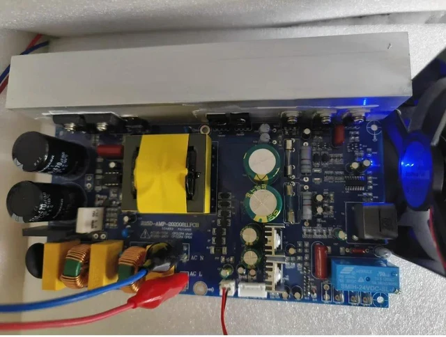 Main image of 1PCS 1000W Power Amplifier Audio Board Class D Mono Digital Sound Amplifier Speaker Amp With Switch Power Supply Home Theater