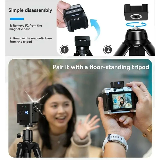 Alt view image 2 of 6 - Mini Flash Rechargeable Camera Flash For //Digital Film Dslr Cameras Universal F2