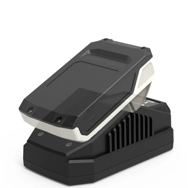 Alt view image 2 of 3 - Lithium Fast Charger Compatible with For SNOW JOE 24V Lithium Batteries Replacement Charger Fast-charging Dock