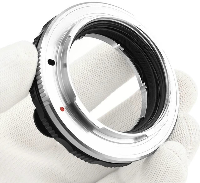 Alt view image 3 of 6 - Precise Lens Mount Adapter with Macro Focusing for Leica Mount Lenses Camera Close Focus Adapter Aluminum Alloy for Photography