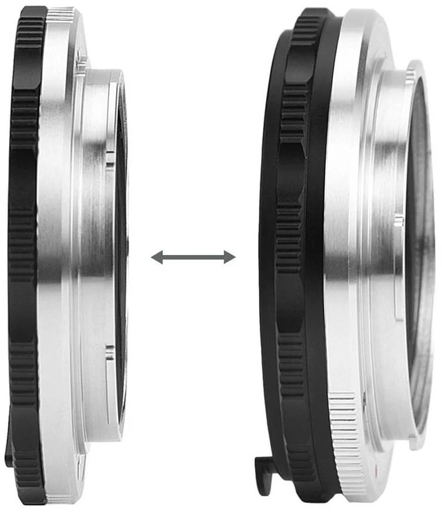 Main image of Precise Lens Mount Adapter with Macro Focusing for Leica Mount Lenses Camera Close Focus Adapter Aluminum Alloy for Photography