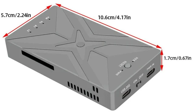 Main image of RAID SSD Disk Type-C USB 3.2 M.2 NVME M2 SSD Case Dual Bay Hard Disk Box Gen 2 20Gbps Hard Drive Enclosure for Desktop Computer