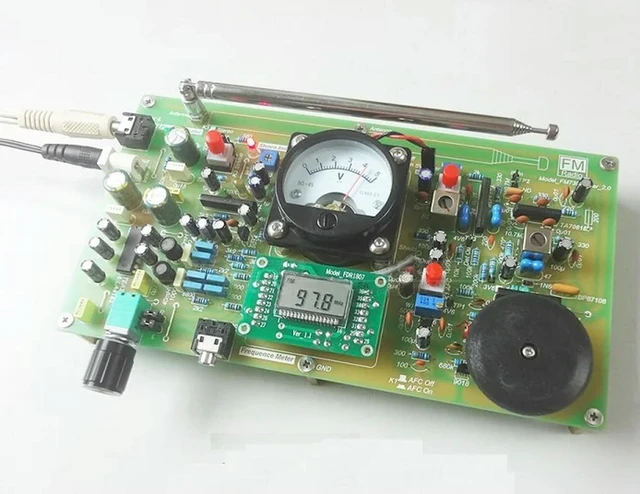 Main image of DIY Kits FM7303 Radio Board Digital Frequency Modulation Radio Board Stereo decoding DIY FM Radio D3-014