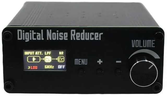 Main image of Audio Signals Digital Noise Reducer for HF Radio Shortave Audio Signals Low Pass Filter(LPF) with DSP Built-in Speaker
