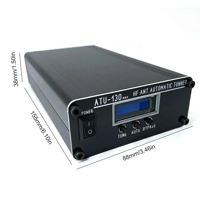 Alt view image 2 of 3 - ATU-130 MAX Automatic Shortwave HF Antenna Tuner Update Version of ATU-100 ATU100 Antenna Tuner Box