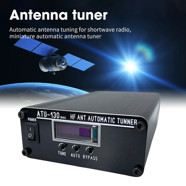 Alt view image 3 of 3 - ATU-130 MAX Automatic Shortwave HF Antenna Tuner Update Version of ATU-100 ATU100 Antenna Tuner Box