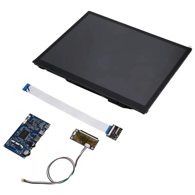 Alt view image 3 of 3 - For Raspberry Pi Banana Pi Compatible 9.7 Inch 2048X1536 LCD Monitor Display Driver Control Board Mini Input