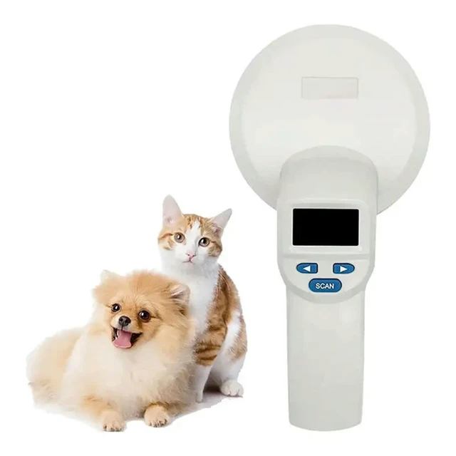 Alt view image 2 of 3 - Pet Microchip Reader , Support Reading FDX-B/EMID/ISO 11784/85 20000 Data Record Animal Chip ID Reader