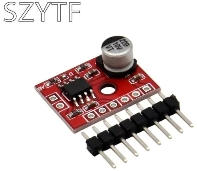Alt view image 4 of 6 - XS9871 Mini Class AB Amplifier Board Module 5V Digital Monaural Audio Power Amplifier 5W Diy
