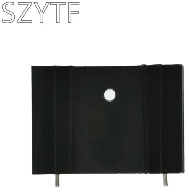 Alt view image 6 of 6 - 5PCS MOS Transistor Tube Heatsink Radiator Cooler Radiator 25×34×12MM Heat Sink FINS IC