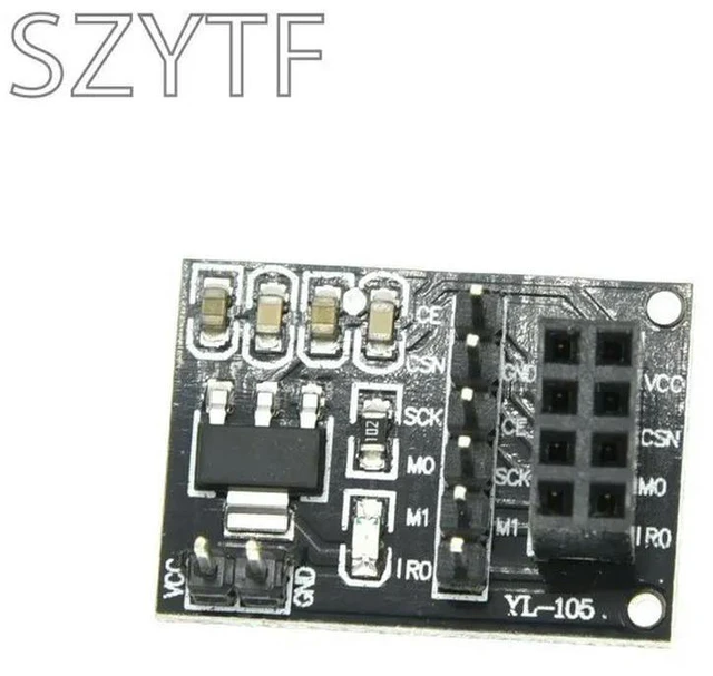 Alt view image 5 of 6 - 1PCS Socket Adapter plate Board for 8Pin NRF24L01 Transceive module 51