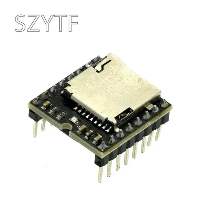 Alt view image 6 of 6 - DFPlayer Mini MP3 Player Module TF Card U Disk Mini MP3 DF Player Audio Voice Module Board