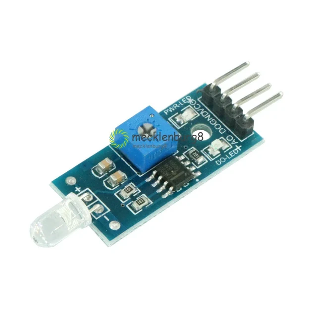Alt view image 6 of 6 - LM393 Light Sensor Module 3.3V-5V Input Sensor for Raspberry Pi Digital Switching Output Illumination Level Detect DIY K
