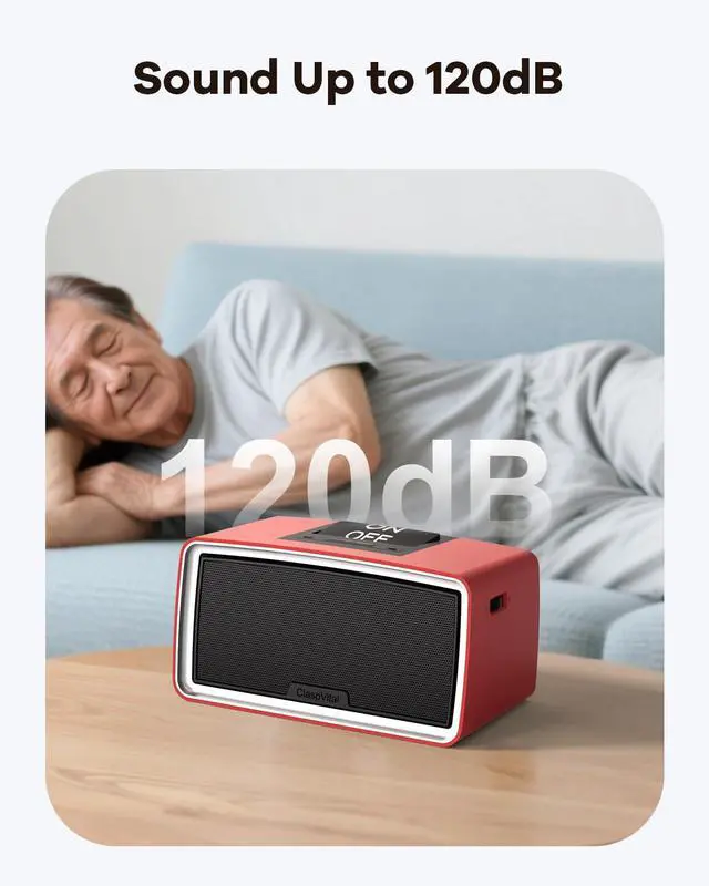 Alt view image 2 of 7 - One-Touch Simple Music Player for Seniors | 32GB TF Card | 6,000 Songs(Red) | 6,000 Songs Mp3 Music Player for Elderly | 32GB TF Card with Reader | Gift for Dementia, Alzheimers