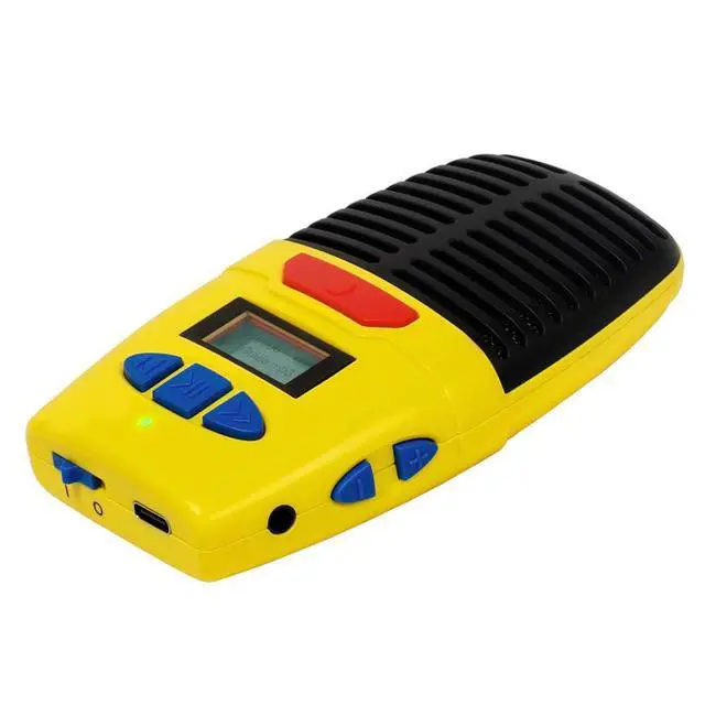 Alt view image 3 of 7 - Micro-Speak Plus Digital Voice Dictaphone Recorder and MP3 Player, 1GB, Yellow. 15 Hours Recording Time. Independent Living Aid & Education Learning Resource