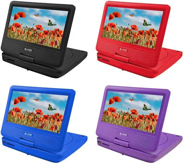 Alt view image 7 of 7 - 7" Portable DVD Player