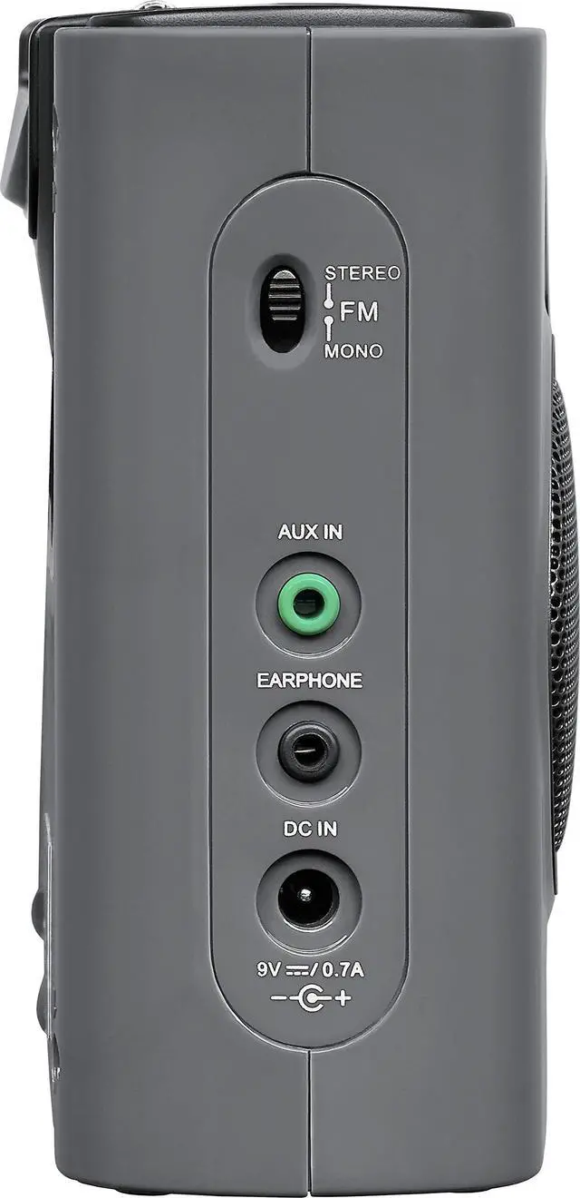 Alt view image 7 of 7 - PR-D15 Digital Portable Stereo RDS Receiver Gray