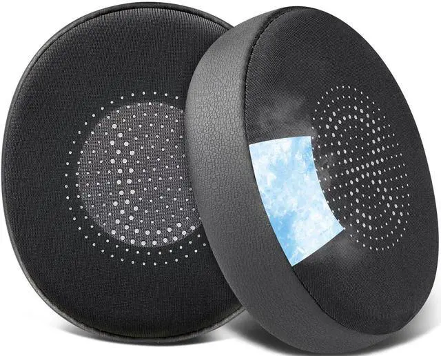 Main image of Cooling Ear Cushions for Jabra Evolve2 65, Elite 45h - Black | Earpads for Evolve2 65(UC/MS), Evolve2 40(UC/MS/USB), Elite 45h On-ear Headphones