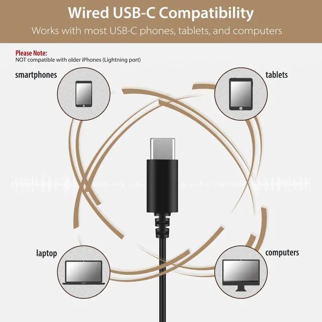 Alt view image 6 of 7 - Sleep Earbuds, USB-C Wired Sleep Headphones with Mic, for Side Sleepers | Soft Type C Earphones for Samsung, Google & iPhone 15/16/17, Dual-Layer Noise Isolation, Ideal for Sleep, Travel & Daily Use