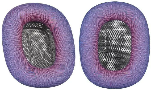 Main image of mesh Fabric earpads for airpods max Ear Cushions,Compatible with airpods max Ear Pads(2024 Version),Noise Cancelling, Breathable,Magnetic mounting, not Falling Off (Gradient Purple)