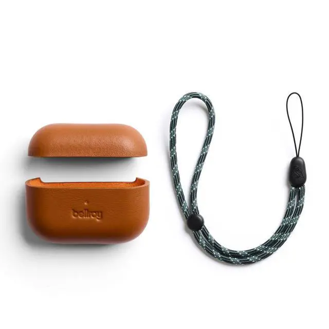 Alt view image 4 of 4 - Pod Jacket Pro Second Edition (Leather Case for Apple AirPods Pro 3rd Generation) - Terracotta