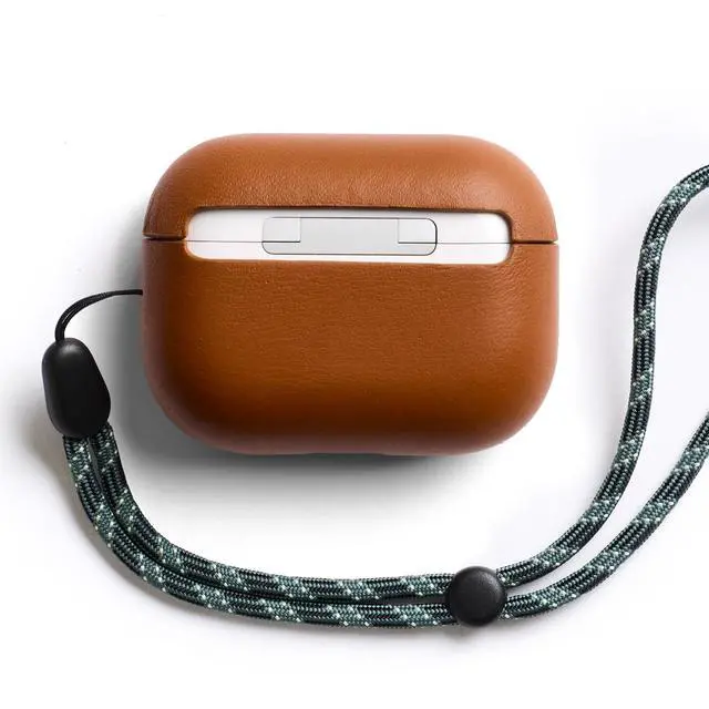 Alt view image 3 of 4 - Pod Jacket Pro Second Edition (Leather Case for Apple AirPods Pro 3rd Generation) - Terracotta