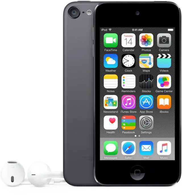 Main image of MP3 Player, 128GB, Space Gray, Compatible with lpod Touch,7th Genaration(Latest, New)