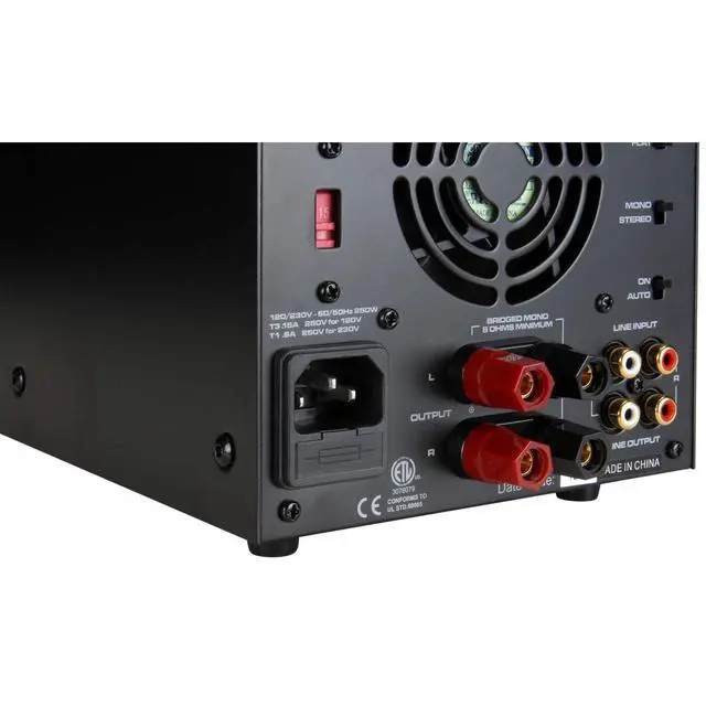 Alt view image 3 of 6 - APA150 150-Watts Power Amplifier (Black)