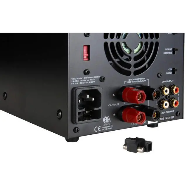 Alt view image 5 of 6 - APA150 150-Watts Power Amplifier (Black)