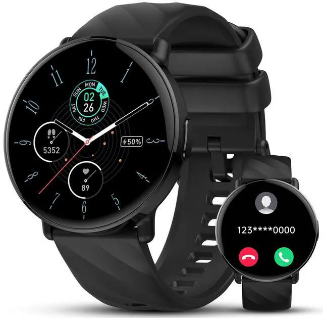 Main image of Smartwatch for Men Women with ChatGPT AI Assistant, 1.39" HD Touch Screen Fitness Watch with Bluetooth Call, 112+ Sport Modes Activity Tracker USB-C Fast Charging, IP68 Waterproof for Android iOS
